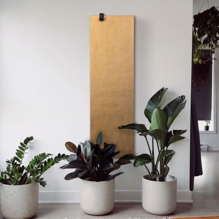 Hybrid radiator in Italian Marble Powder with Thermostat - Texturee Viadurini