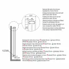 Hydraulic Wall Radiator Design Low Modern Vertical 1824 W - Picchio Viadurini