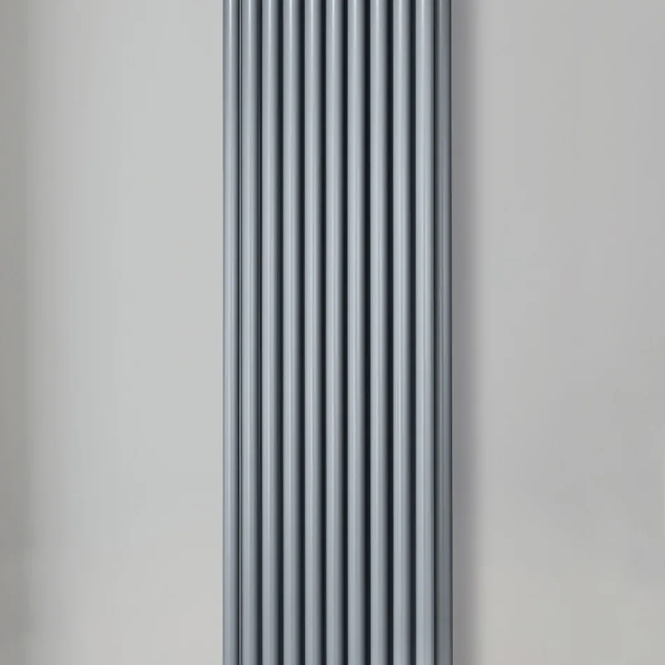 Hydraulic Radiator with Horizontal Manifolds and Vertical Pipes - Colomba Viadurini