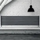 Hydraulic Radiator with Vertical Collectors and Horizontal Pipes - Composed Viadurini