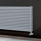 Italian-Made Hydraulic Radiator with Double Square Section Elements - Raspberry Viadurini
