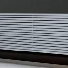 Italian-Made Hydraulic Radiator with Double Square Section Elements - Raspberry Viadurini