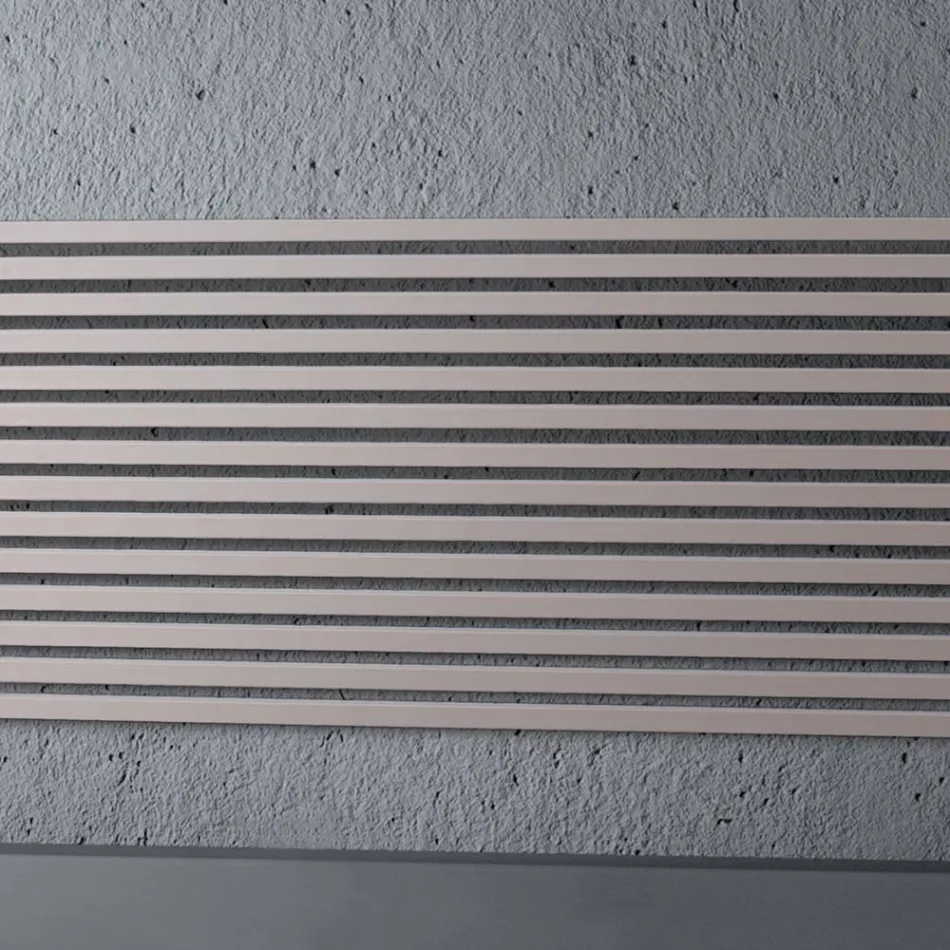 Torrone - Hydraulic Radiator with Single Square Section Elements Made in Italy Viadurini