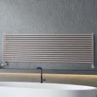 Torrone - Hydraulic Radiator with Single Square Section Elements Made in Italy Viadurini
