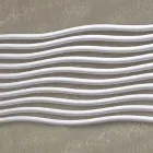 Hydraulic Radiator with Curved Horizontal Elements Made in Italy - Zucchero Viadurini