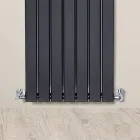 Hydraulic Radiator with a Single Set of Flat Elements Made in Italy - Zabaione Viadurini