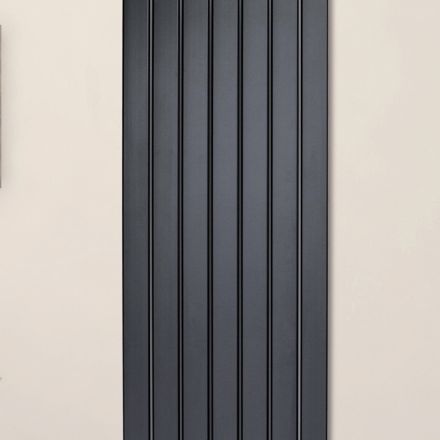 Hydraulic Radiator with a Single Set of Flat Elements Made in Italy - Zabaione Viadurini