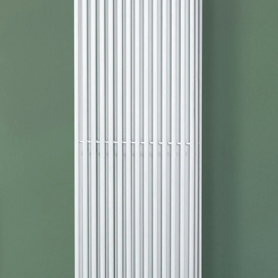 Hydraulic Radiator with Triple Set of Vertical Elements Made in Italy - Cenci Viadurini