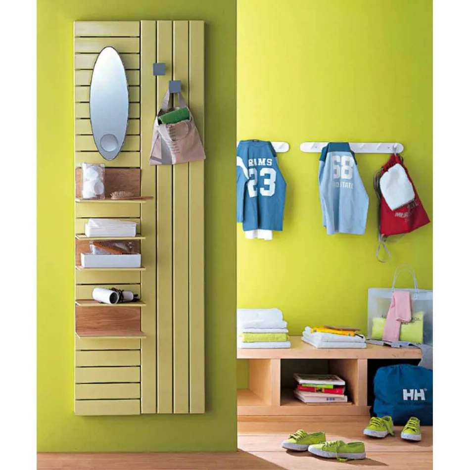 Steel hydraulic design thermocouple with shelves Utility Scirocco H Viadurini