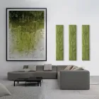 Hydraulic radiator up to 480 Watt in Italian marble powder - Naturae Viadurini