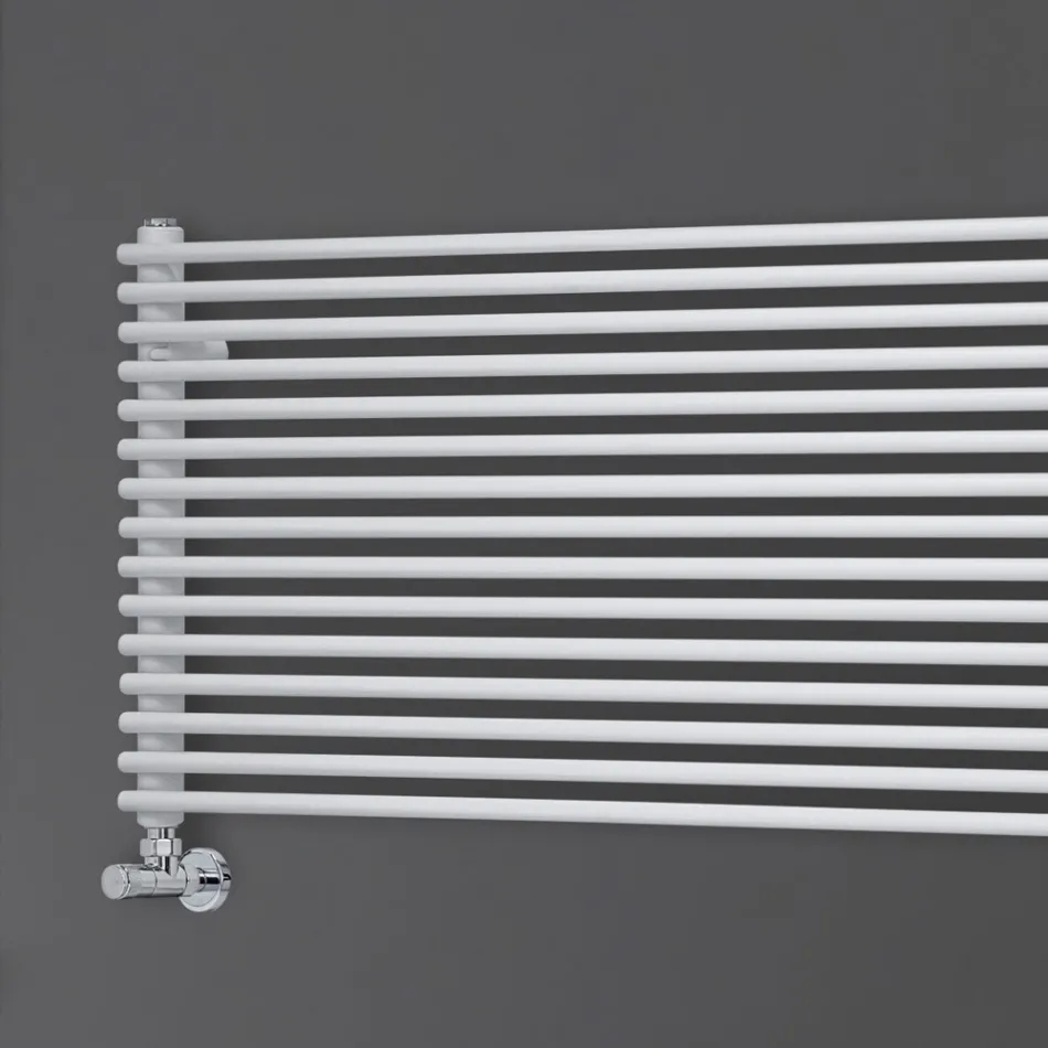 Hydraulic Steel Radiator with Single Section of Elements Made in Italy - Basket Viadurini