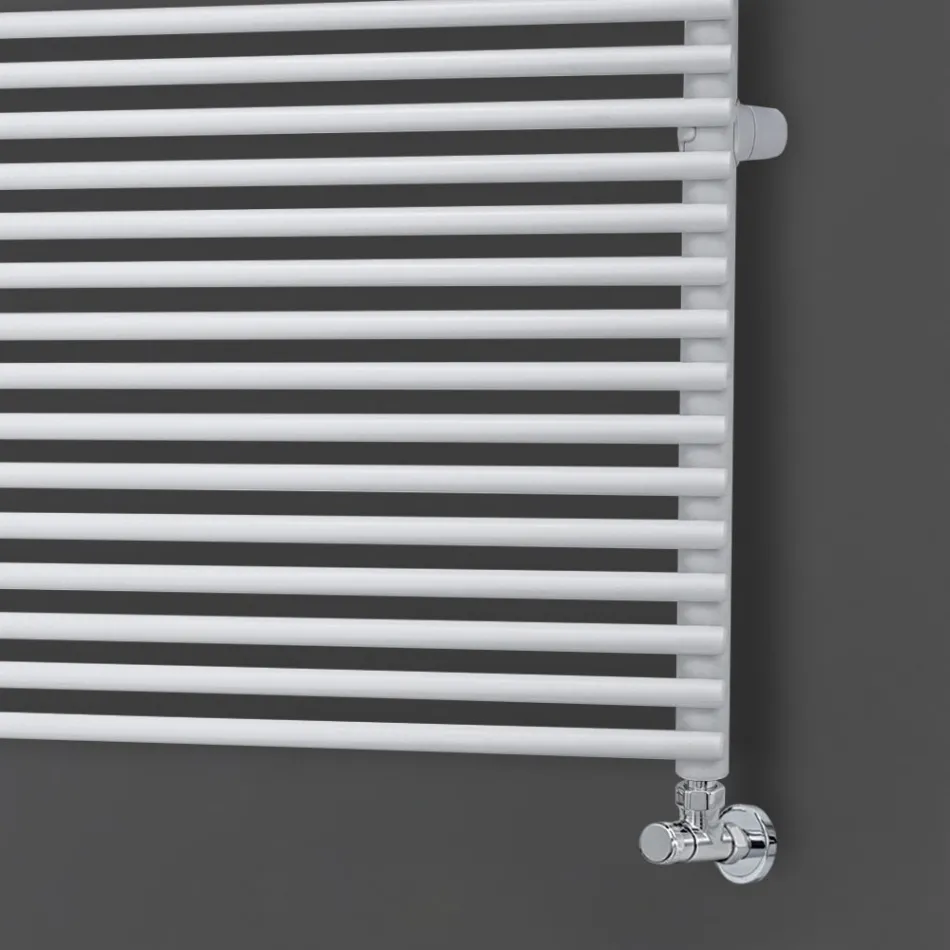 Hydraulic Steel Radiator with Single Section of Elements Made in Italy - Basket Viadurini