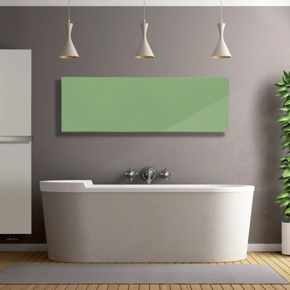 Hydraulic radiator in Italian marble powder up to 1200 Watt - Lines Viadurini