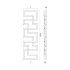 Stainless Steel Hydraulic Radiator Made in Italy - Oven Viadurini