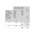 Modern Design Vertical Hydraulic Wall Radiator up to 1224 Watt - Regolo Viadurini