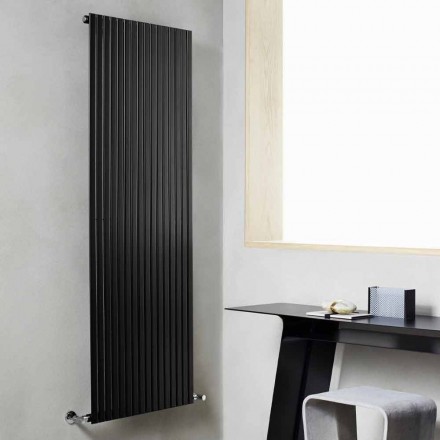 Modern Design Vertical Hydraulic Wall Radiator up to 1224 Watt - Regolo Viadurini