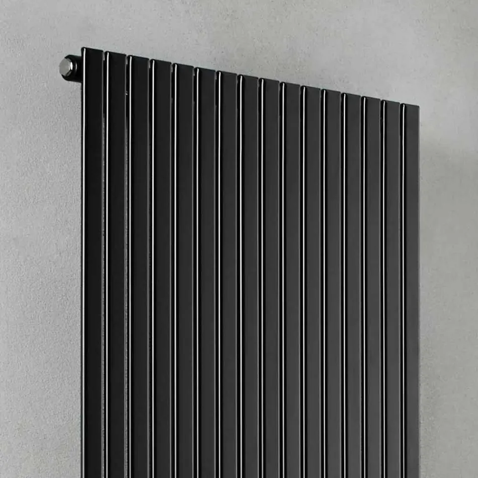 Modern Design Vertical Hydraulic Wall Radiator up to 1224 Watt - Regolo Viadurini