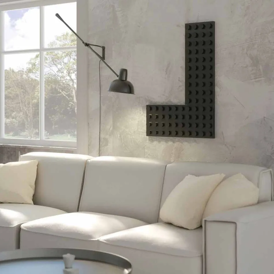 Modern electric colored light fixture, Brick by Scirocco H Viadurini