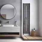 Lux Mixed Radiator with Steel Towel Rail Made in Italy Viadurini