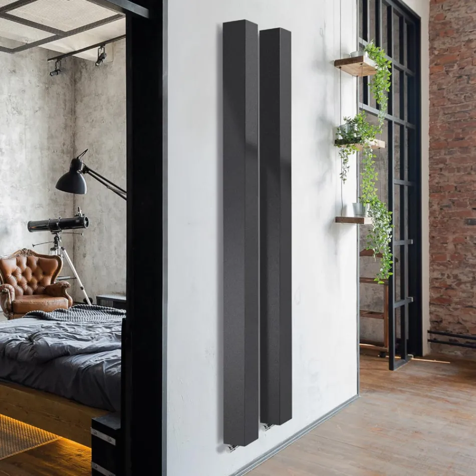 Ember - Horizontal or Vertical Steel Radiator Made in Italy Viadurini