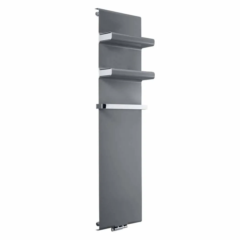 Radiator Towel Rack Vertical Design Hydraulic up to 719 watts - Rebel Viadurini