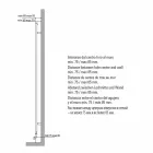 Radiator Towel Heater Bathroom Square Design in Steel 412 W - Tower Viadurini