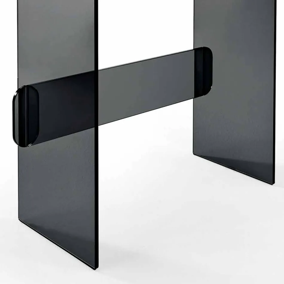 Makeup Dressing Table with Mirror and Glass Drawer 3 Finishes - Salvie Viadurini