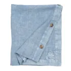 Rectangular Linen Tablecloth with Buttonholes and 10 Buttons, Luxury - Mediterranean Viadurini