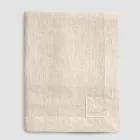 Luxury Modular Colored Linen Tablecloth with Buttonholes and 12 Buttons - Mediterranean Viadurini