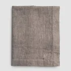 Luxury Modular Colored Linen Tablecloth with Buttonholes and 12 Buttons - Mediterranean Viadurini