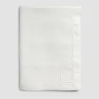 Luxury Modular Colored Linen Tablecloth with Buttonholes and 12 Buttons - Mediterranean Viadurini