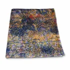 High Quality Italian Crafted Tablecloth in Hand Printed Cotton - Trademarks Viadurini