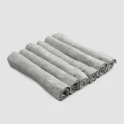 Heavy Linen Napkins with Folded Edge, Various Colors, 6 Pieces - Onestini Viadurini