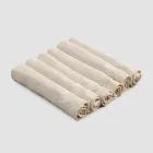 Heavy Linen Napkins with Folded Edge, Various Colors, 6 Pieces - Onestini Viadurini