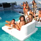 Trona Magnum Luxury floating chair double seat design Viadurini
