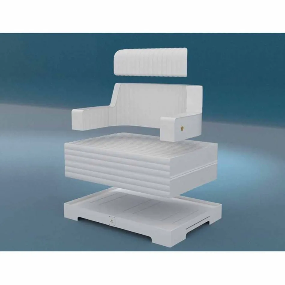 Trona Magnum Luxury floating chair double seat design Viadurini