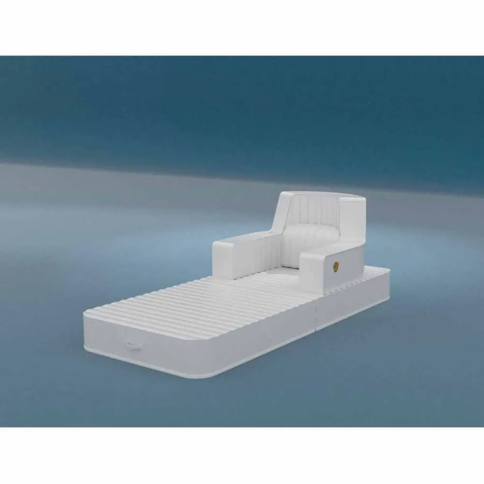 Trona floating chair white design made in Italy Viadurini