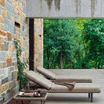 Varaschin Babylon garden or indoor bed, modern design Viadurini