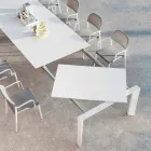 Varaschin Dolmen extending garden table, up to 380 cm Viadurini