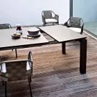 Varaschin Dolmen extending garden table, up to 380 cm Viadurini