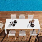 Varaschin Dolmen extending garden table, up to 380 cm Viadurini