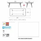 Varaschin Link extending garden table with teak legs, H65 cm Viadurini