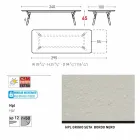 Varaschin Link extending garden table H 65 cm, up to 350 cm Viadurini