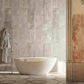 Modern design oval freestanding bathtub produced in Italy Albenga