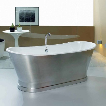 Bathtub as ground support in Romeo iron Viadurini