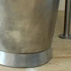 Bathtub freestanding copper bath finished in nickel Julia Viadurini