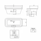 Vintage Freestanding Bathtub with Feet, in Cast Iron - Nausica Viadurini