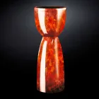 Tall Vase in Polyethylene with Marble or Briar Finish Made in Italy - Renata Viadurini