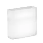 Luminous Outdoor Vase in Two Colors in Polyethylene Made in Italy - Lambo Viadurini