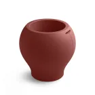 Outdoor Vase in Various Finishes and Sizes in Polyethylene Made in Italy - Loto Viadurini